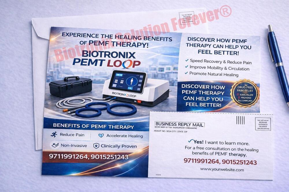 PEMF Loop Therapy Device for Pain Relief and Rehabilitation
