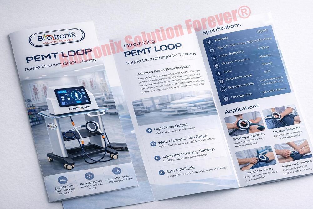 PEMF Loop Therapy Device for Pain Relief and Rehabilitation