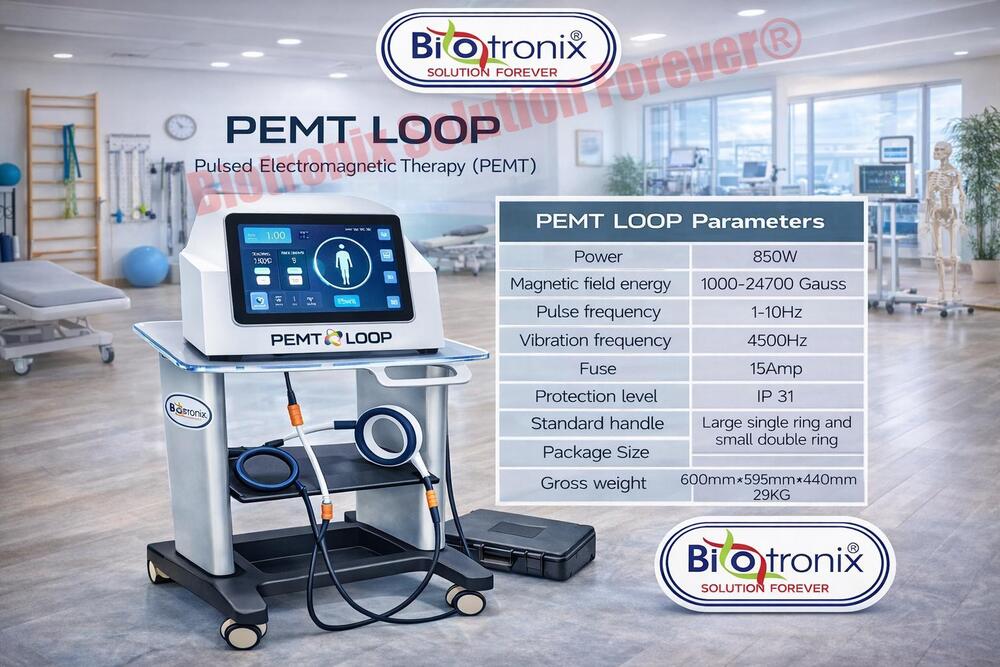 PEMF Loop Therapy Device for Pain Relief and Rehabilitation