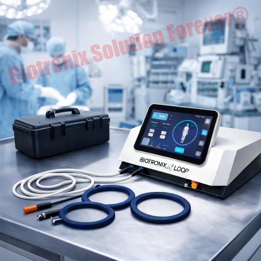 PEMF Loop Therapy Device for Pain Relief and Rehabilitation