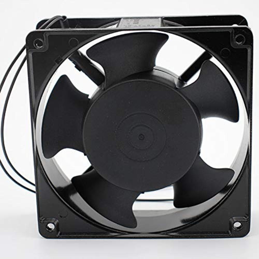 KAKU KA1238XA2 220-240V AC 0.15/0.13A 12038mm Ball Bearing 2-Wire Industrial Axial Cooling Fan