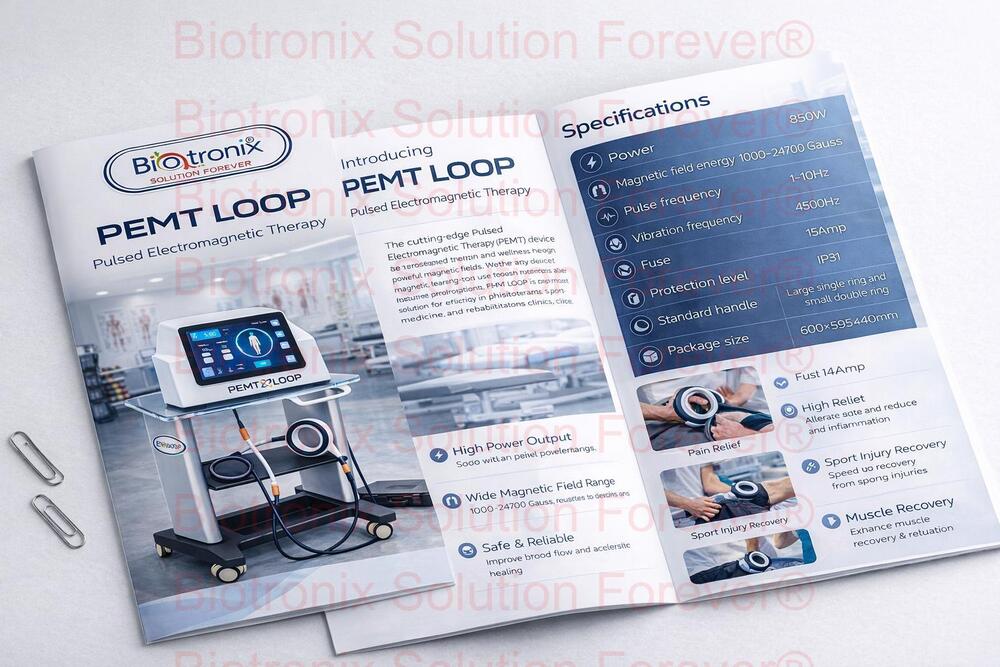 PEMF Loop Therapy Machine Professional Physiotherapy Equipment