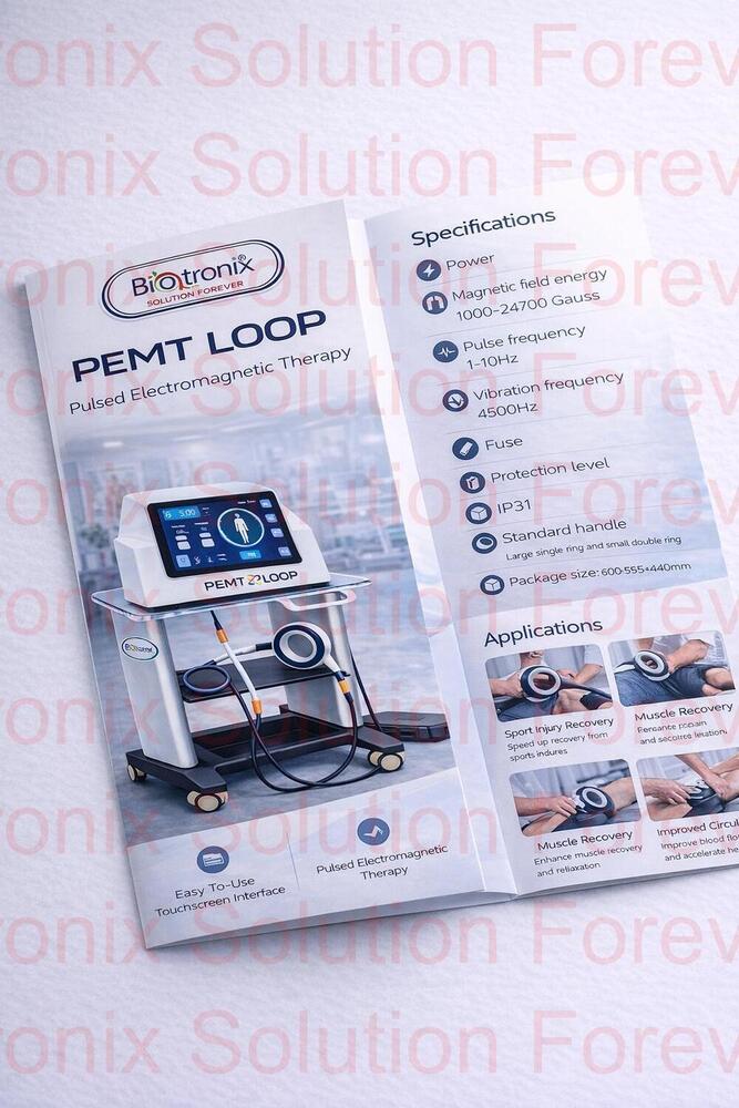 Pemf Loop Therapy Machine Professional Physiotherapy Equipment