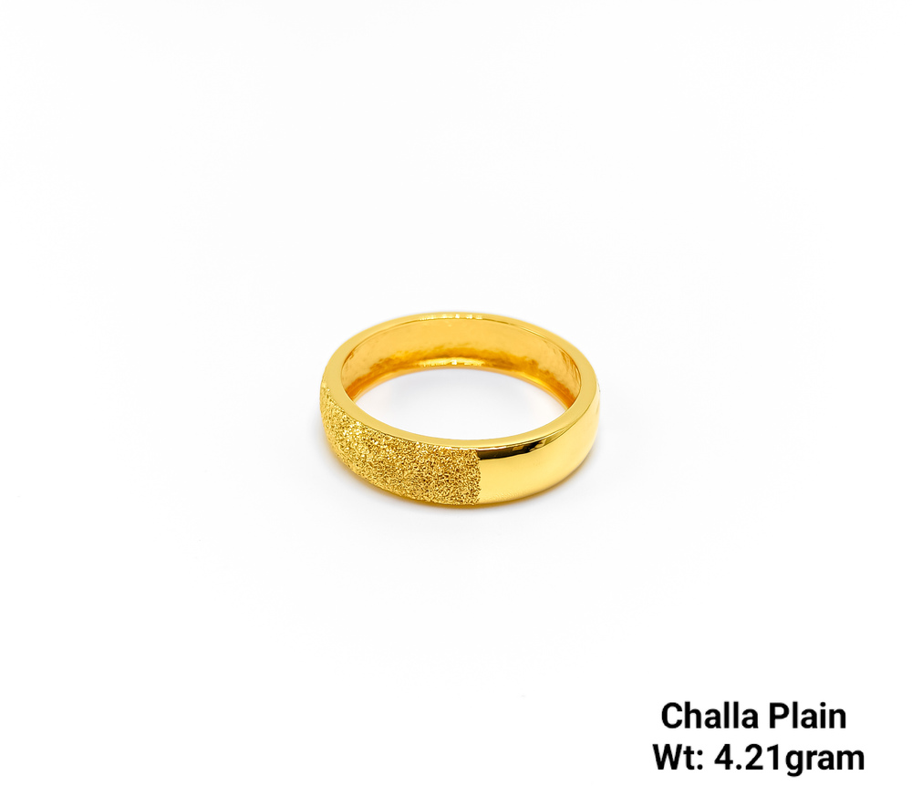 92% New Design Gold Challa Plain