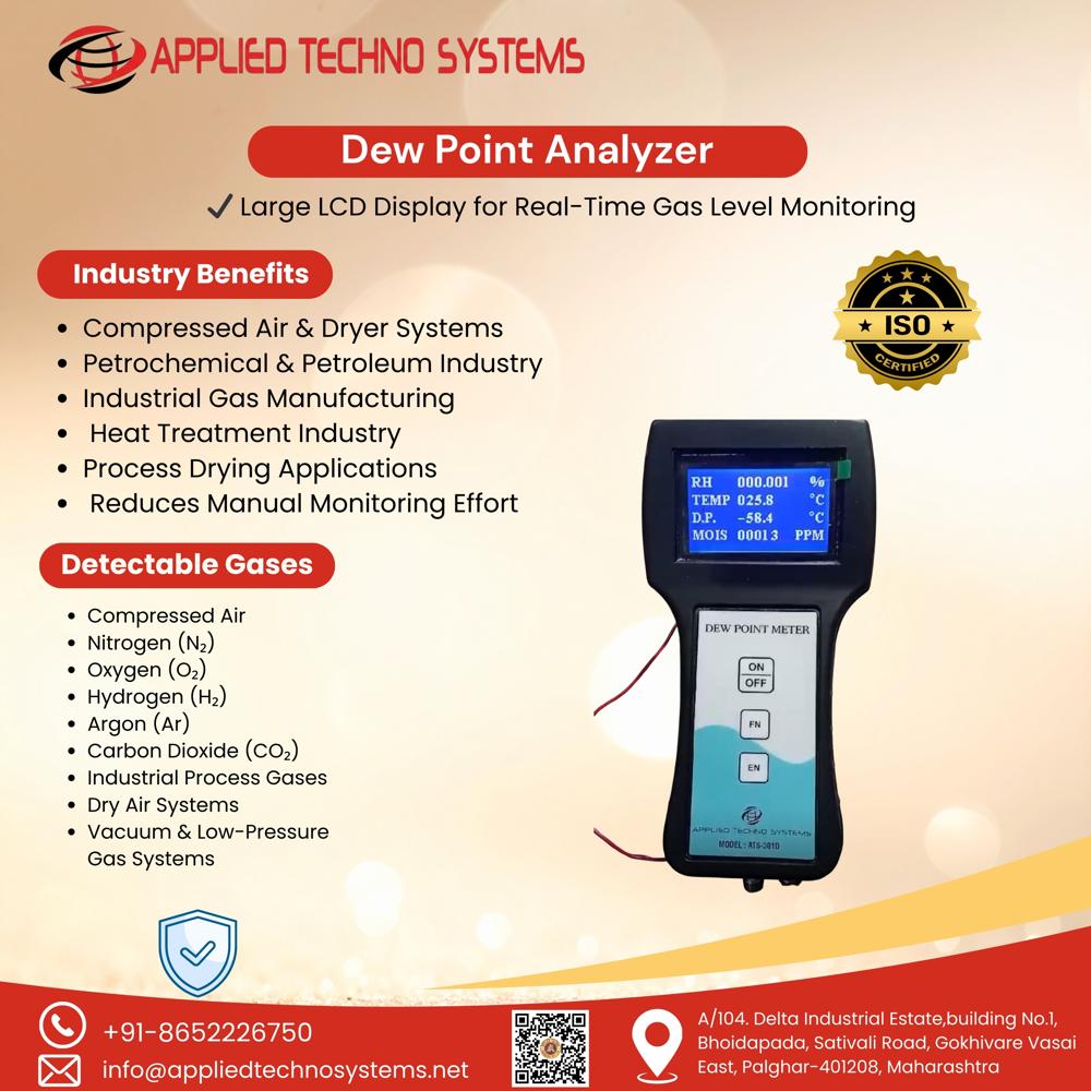 Table Top Dew Point Meter Model Ats 301d