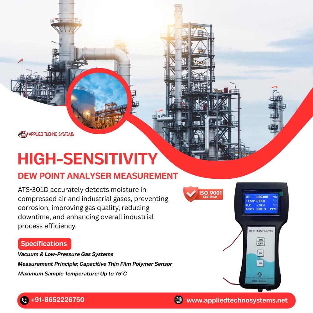 Table Top Dew Point Meter Model Ats 301d