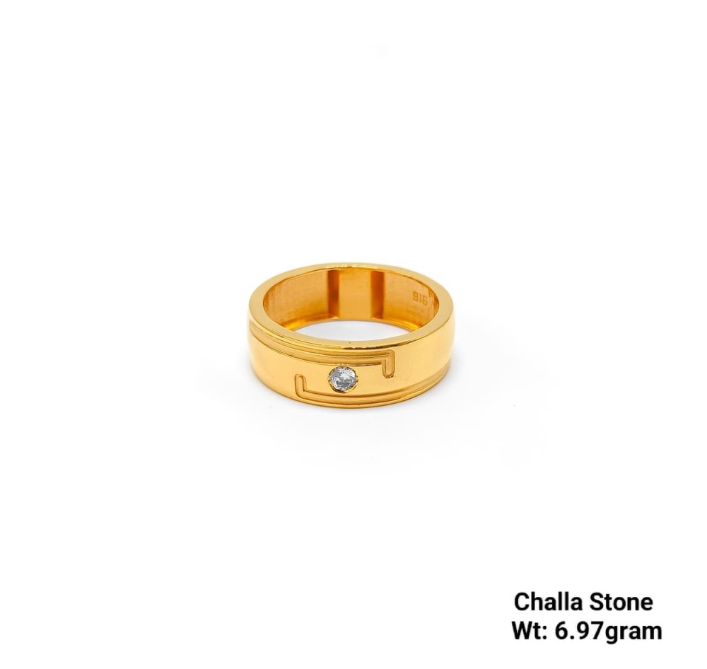 92% New Design Gold Challa Stone