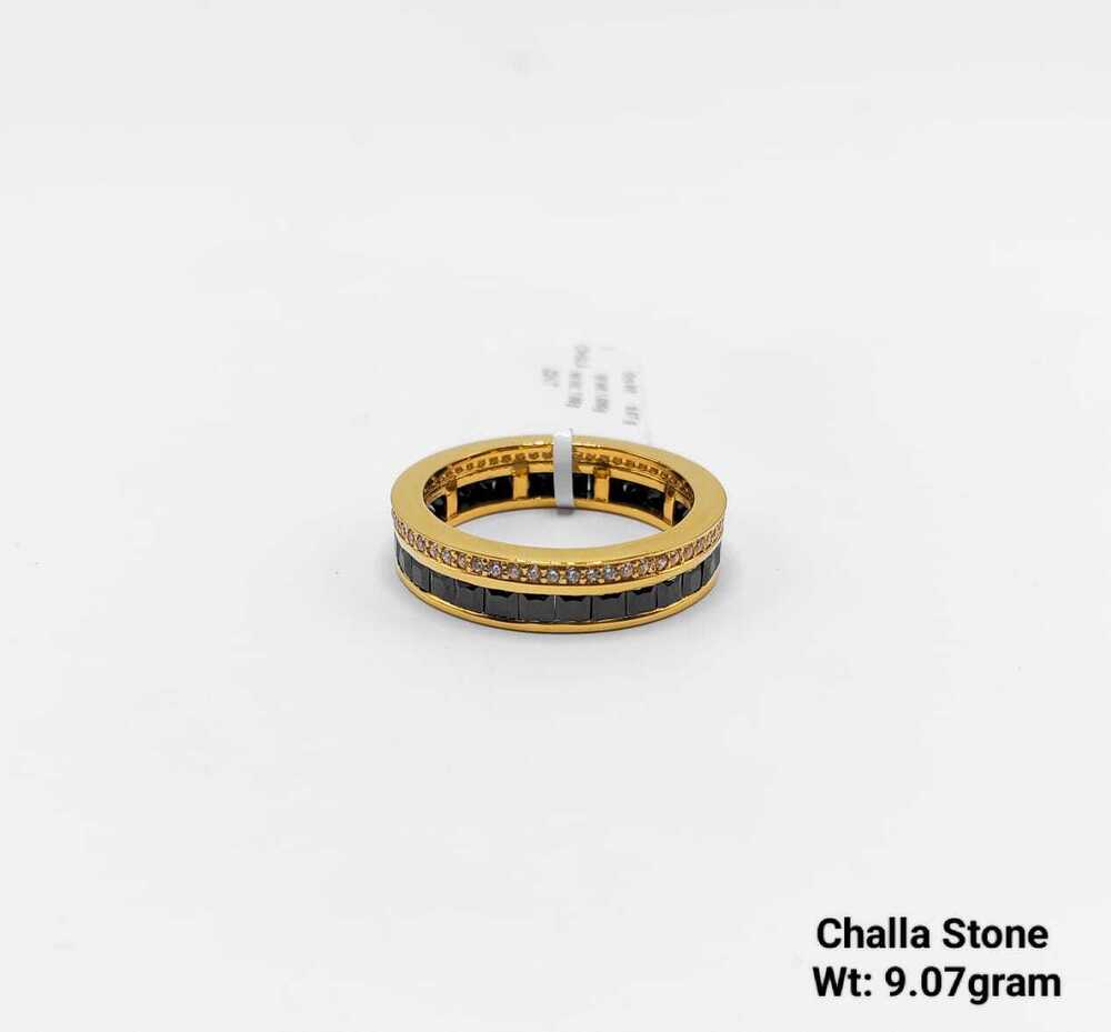 92% New Design Gold Challa Stone