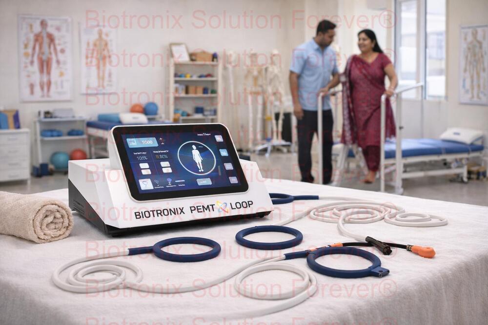 Pulse Electromagnetic Therapy Loop Applicator Physiotherapy Device