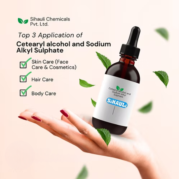 Cetearyl alcohol and Sodium Alkyl Sulphate