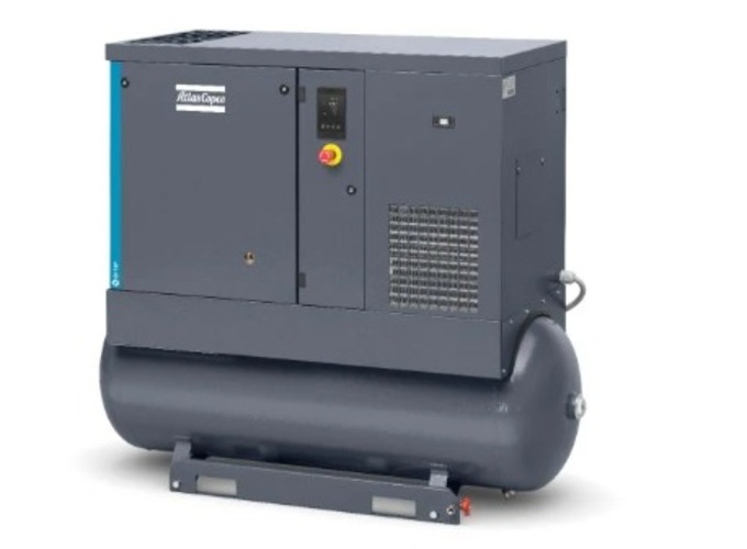 10 HP 7.5 KW Oil-injected rotary screw compressors