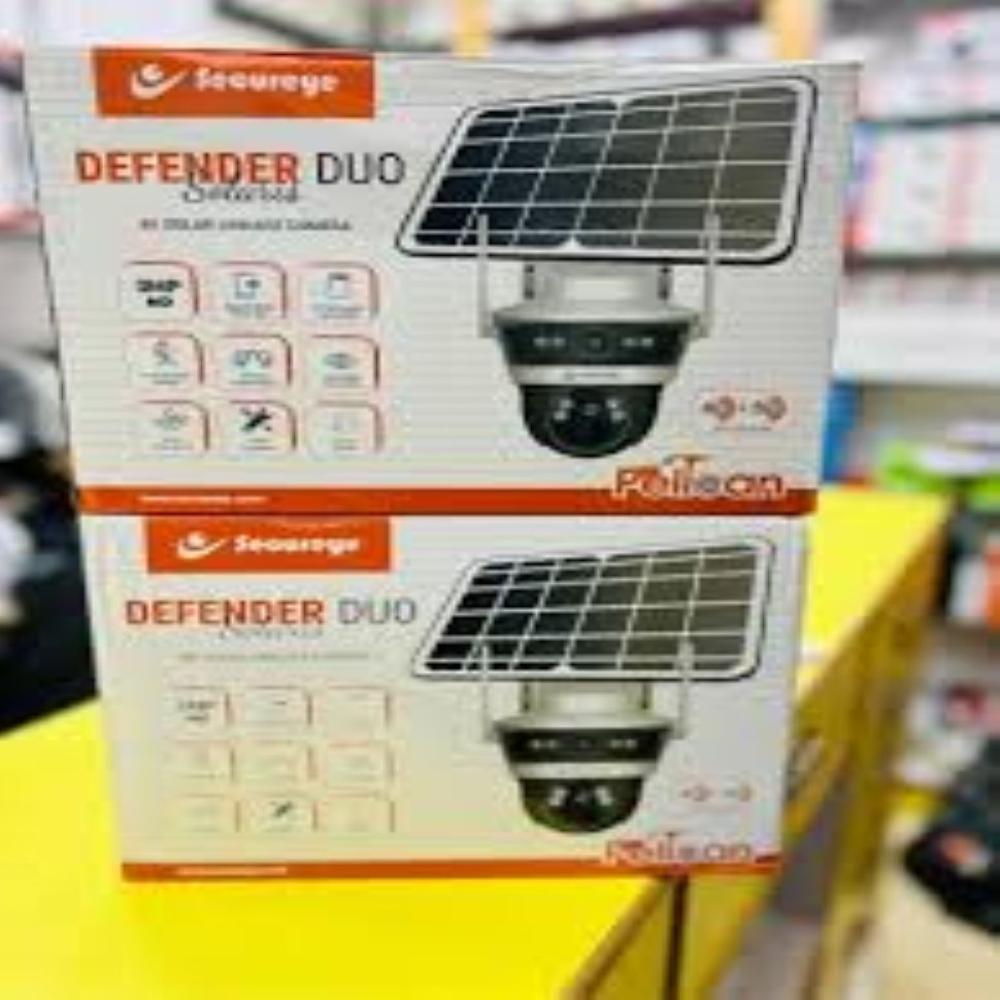 4G Solar Linkage Camera ( DEFENDER DUO SOLAR)Secureye 
