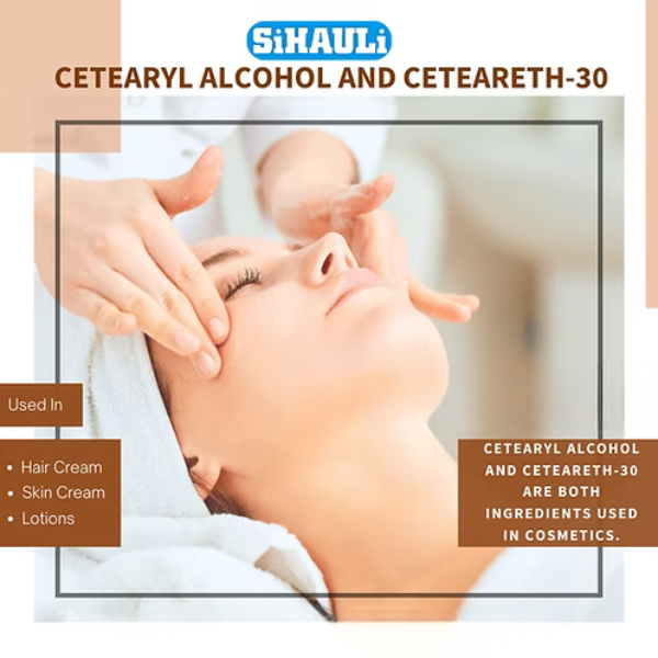 Cetearyl alcohol and Ceteareth-30