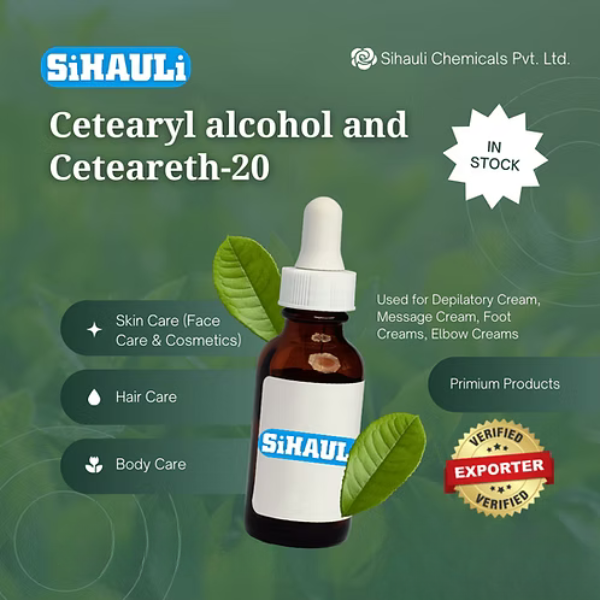 Cetearyl alcohol and Ceteareth-20