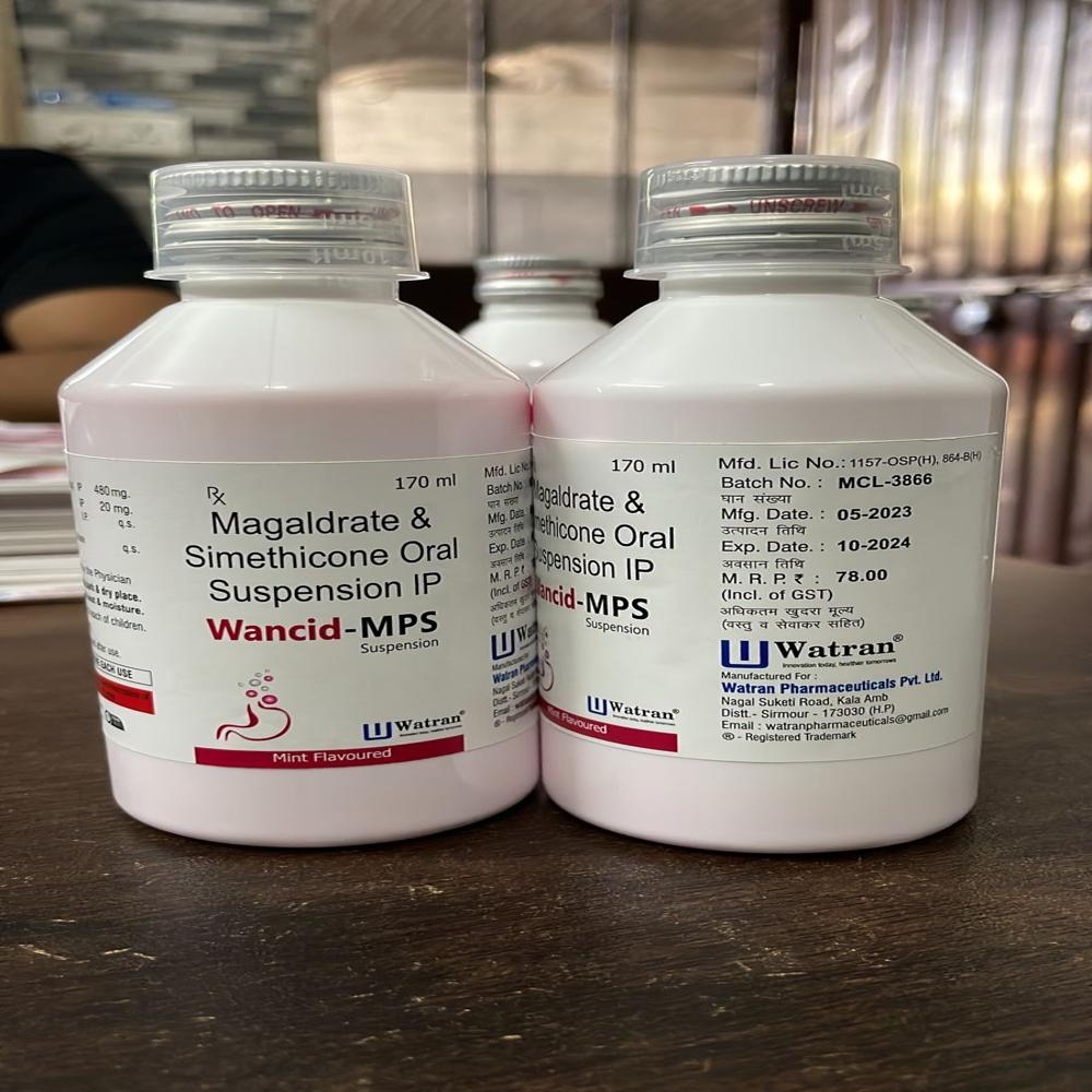 Magaldrate 400mg + Simethicone 20mg (Mint Flavoured)