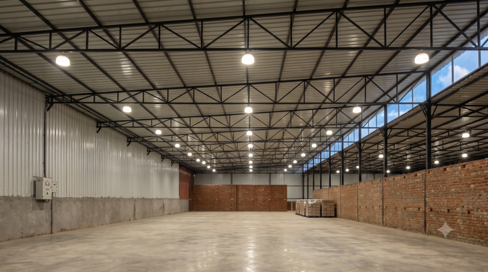 Industrial Shed Fabrication structure