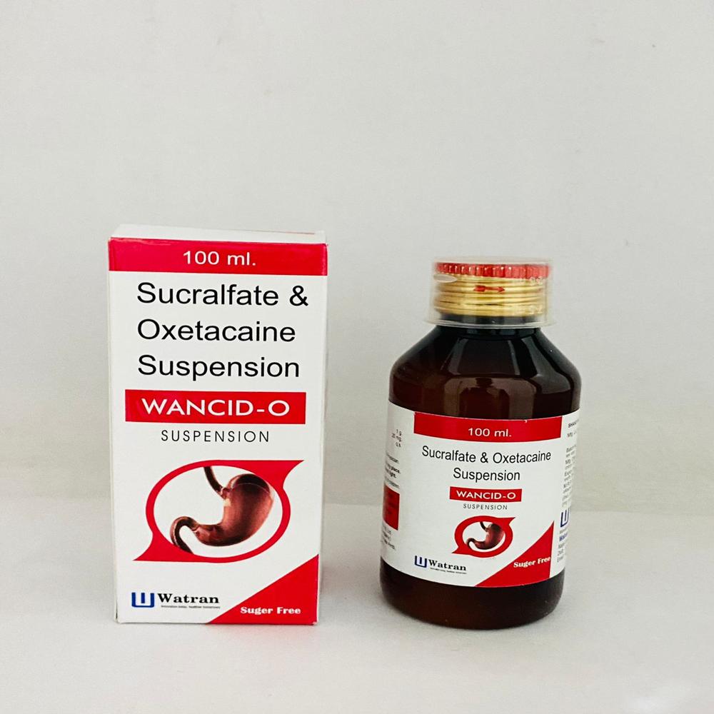 Sucralfate 1gm + Oxetacaine 20mg - Brand Name: Wancid-o