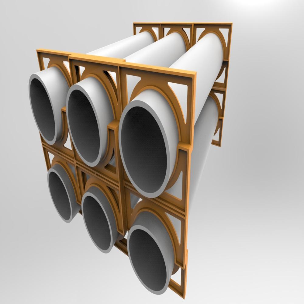 25mm Ducting Spacers