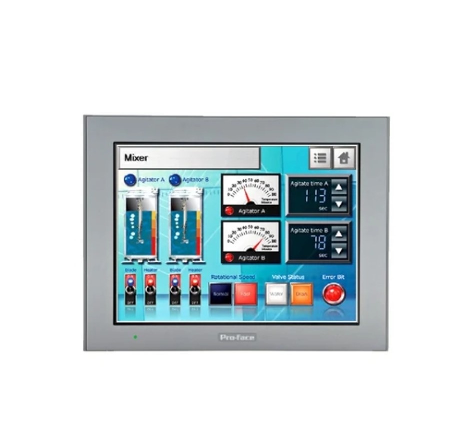 Tp-05 Series Human Machine Interface - 3.8 Inches Display, Electric Power Mode, Matte Black | Versatile Use In Industrial Automation, Digital Signage, Medical, And Automotive Applications