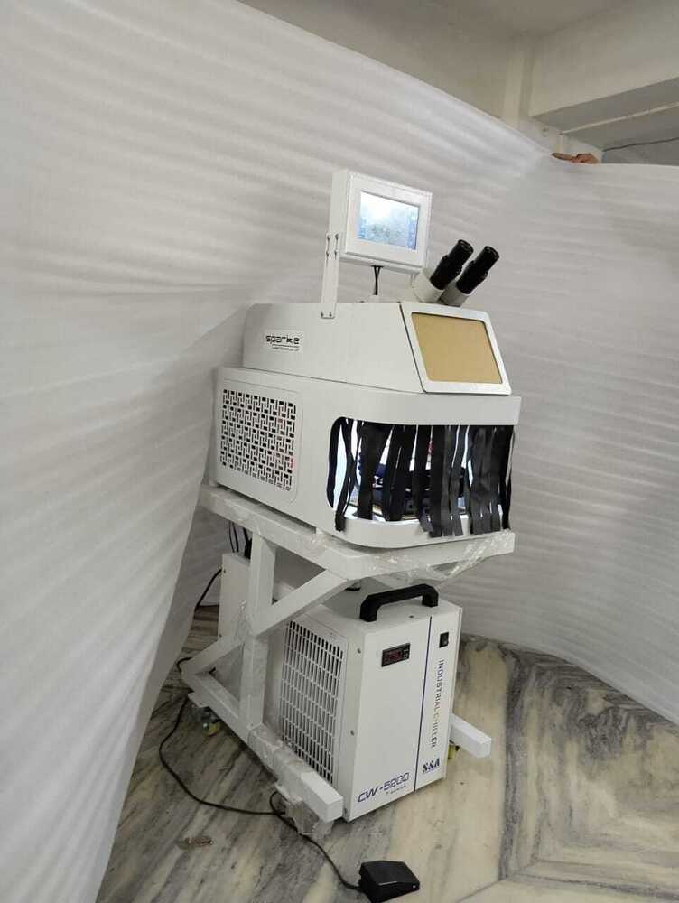 Jewellery Laser Soldering Machine - Color: White