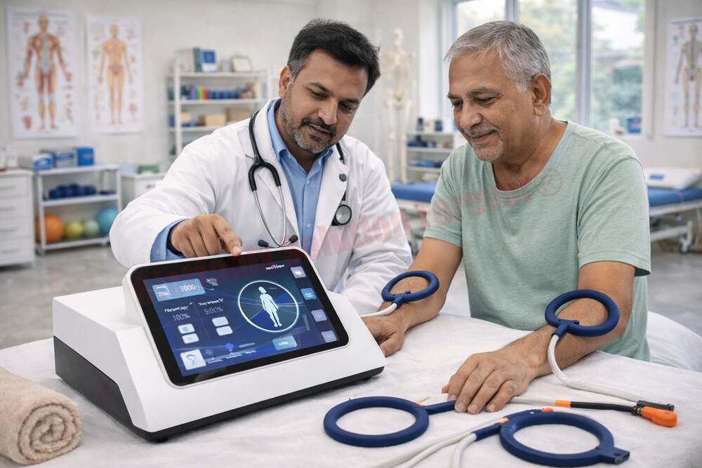 Professional PEMF Loop Therapy Device for Physiotherapy Clinics