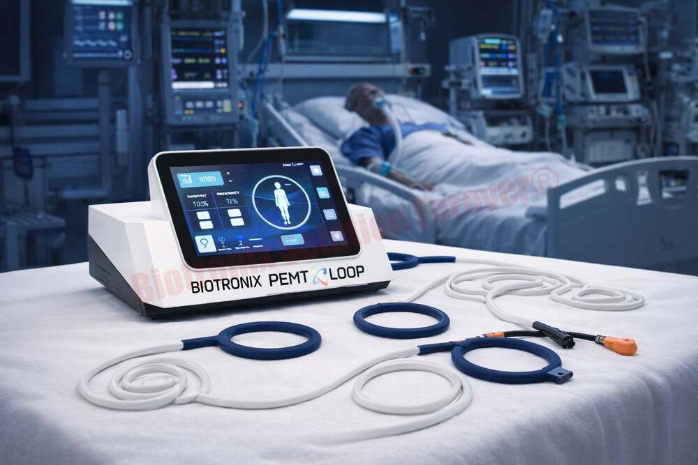 Professional PEMF Loop Therapy Device for Physiotherapy Clinics