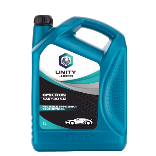 Unity Omicron 5W-30 Sn Semi 3Ltr - Application: Automotive Engine Lubrication