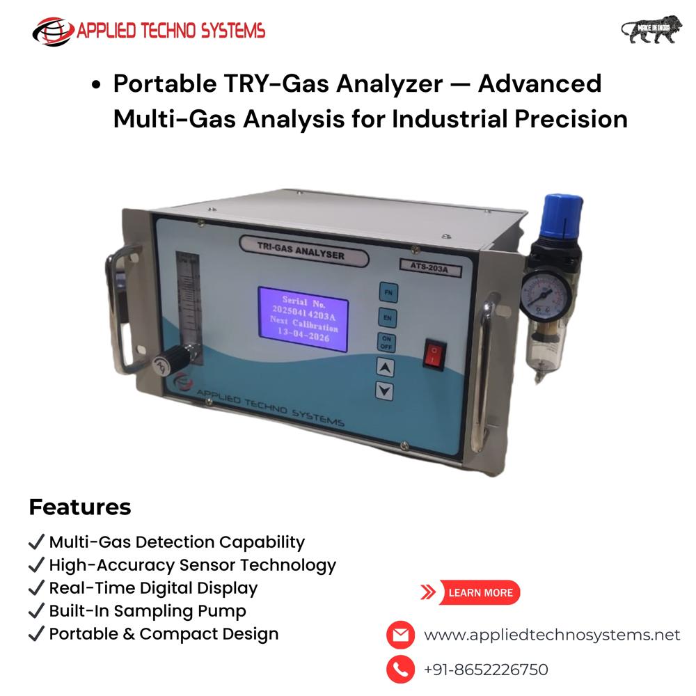 Tri Gas/ Turbine gas analyzer