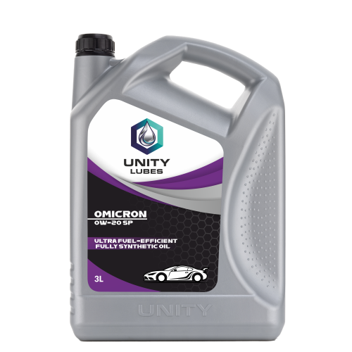 Unity Omicron 0W-20 Sn Fully 3Ltr - Application: Automotive Engines