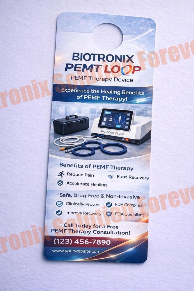 Digital PEMF Loop Therapy Device for Physiotherapy Treatment