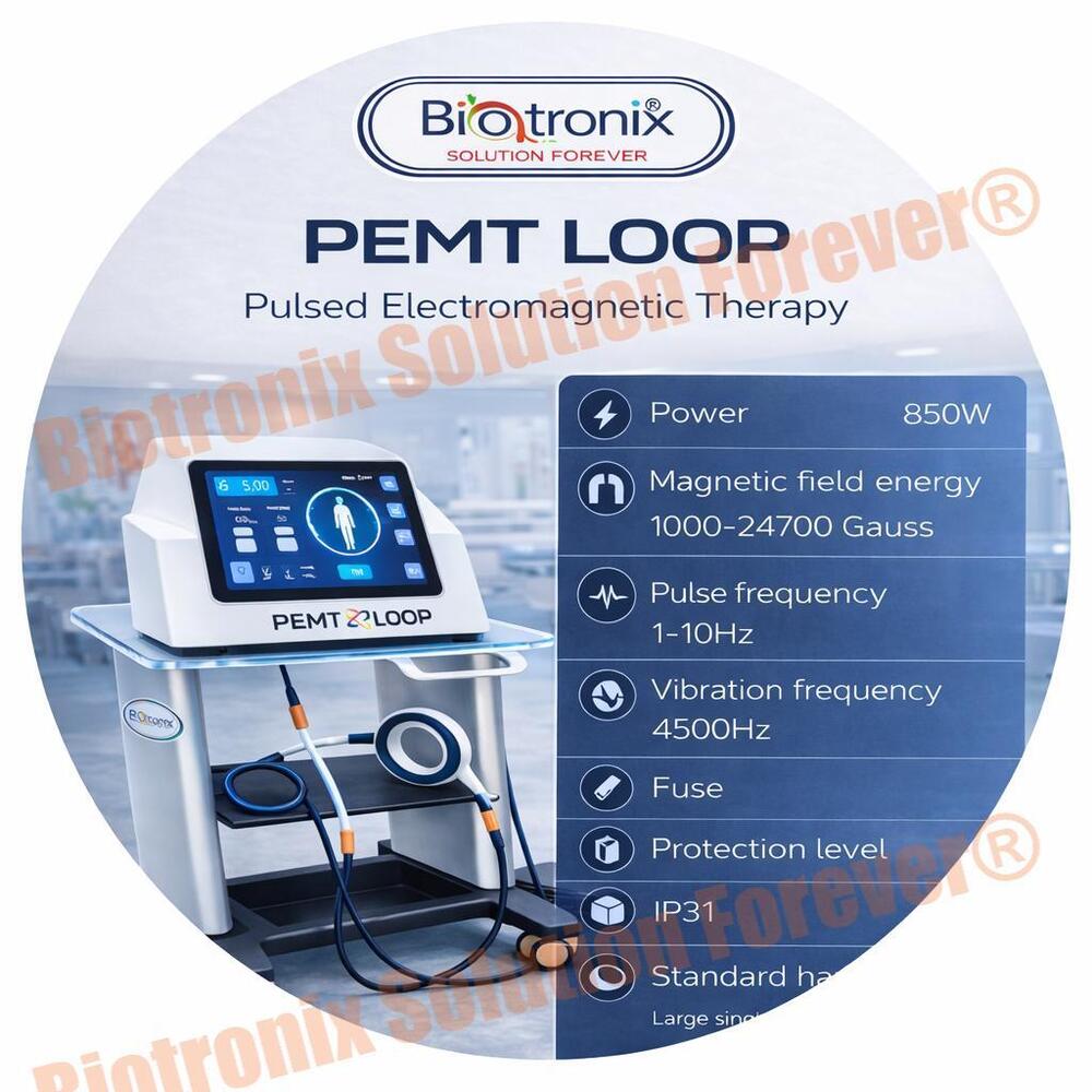 Digital PEMF Loop Therapy Device for Physiotherapy Treatment