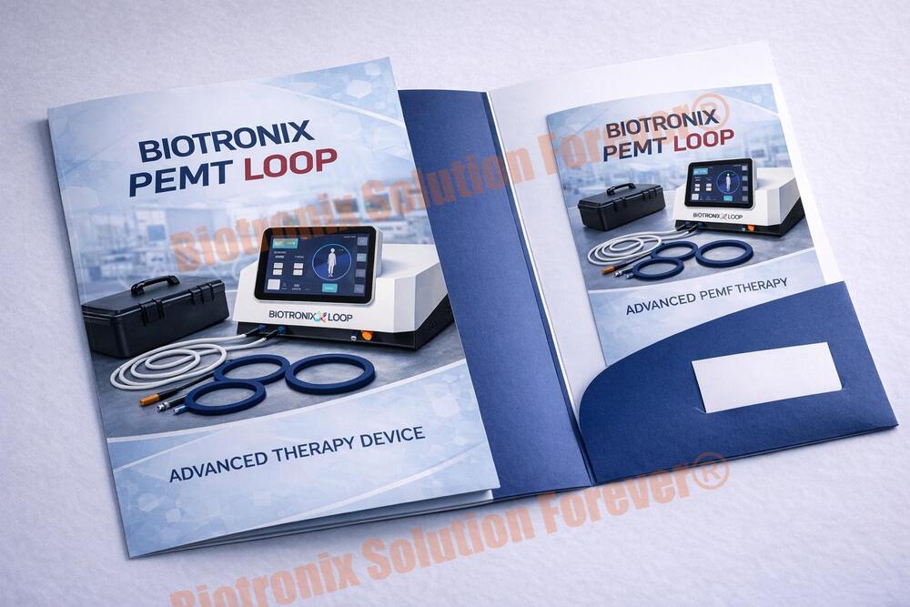 Digital PEMF Loop Therapy Device for Physiotherapy Treatment