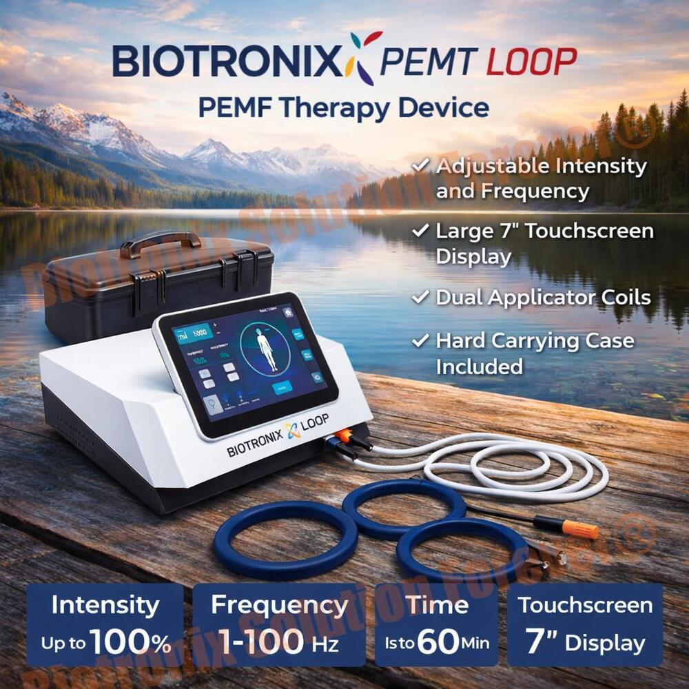 Digital PEMF Loop Therapy Device for Physiotherapy Treatment