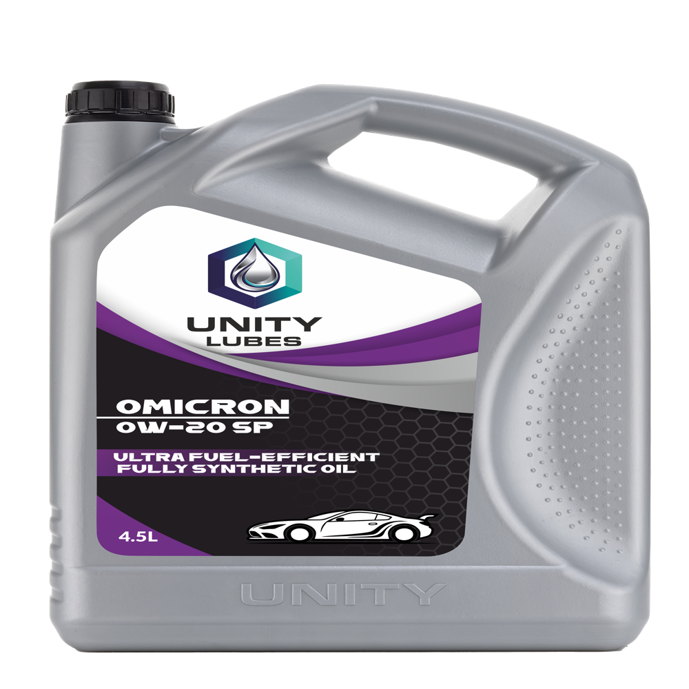 Unity Omicron 0w-20 Sn Fully 4.5ltr - Application: Automotive Engine Lubrication