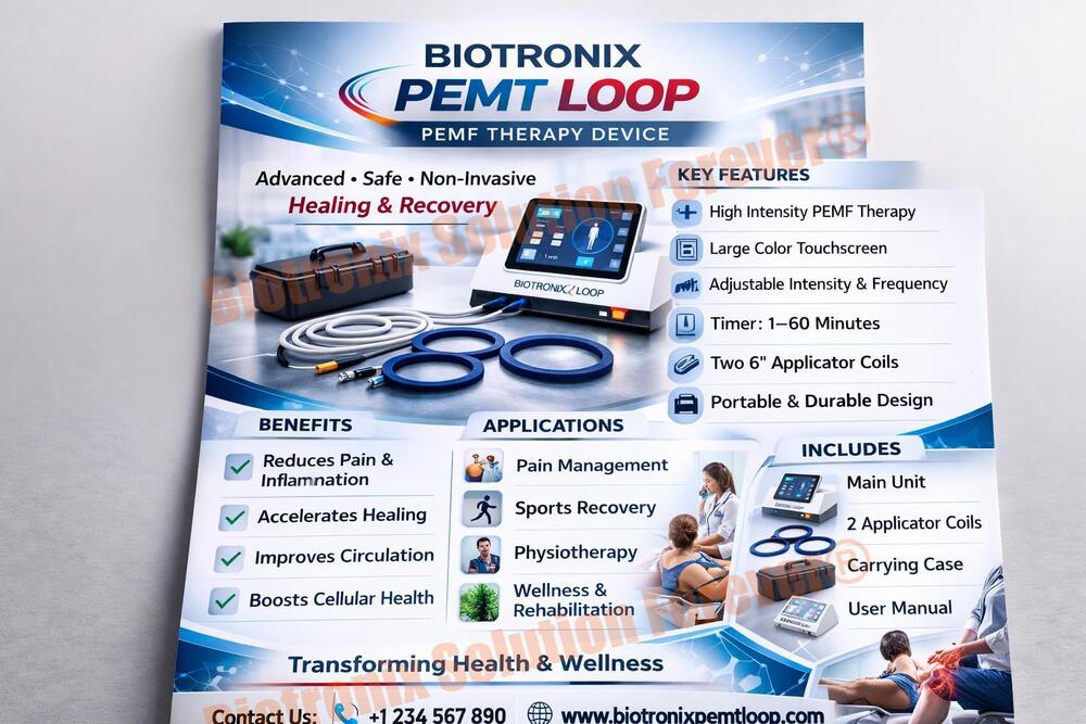 Pulse Electromagnetic Therapy Loop Machine for Pain Management