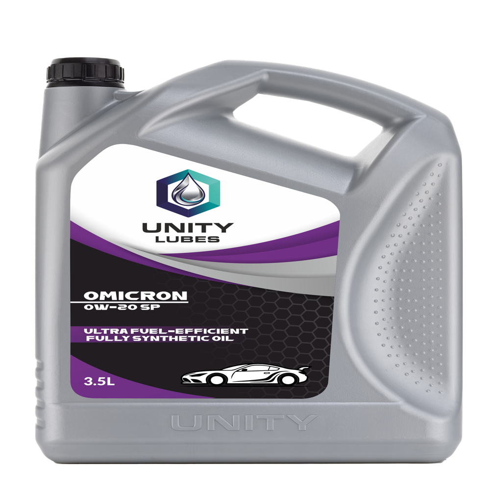 Unity Omicron 0W-20 Sn Fully 3.5Ltr - Ash %: 0.8% (Sulfated Ash)
