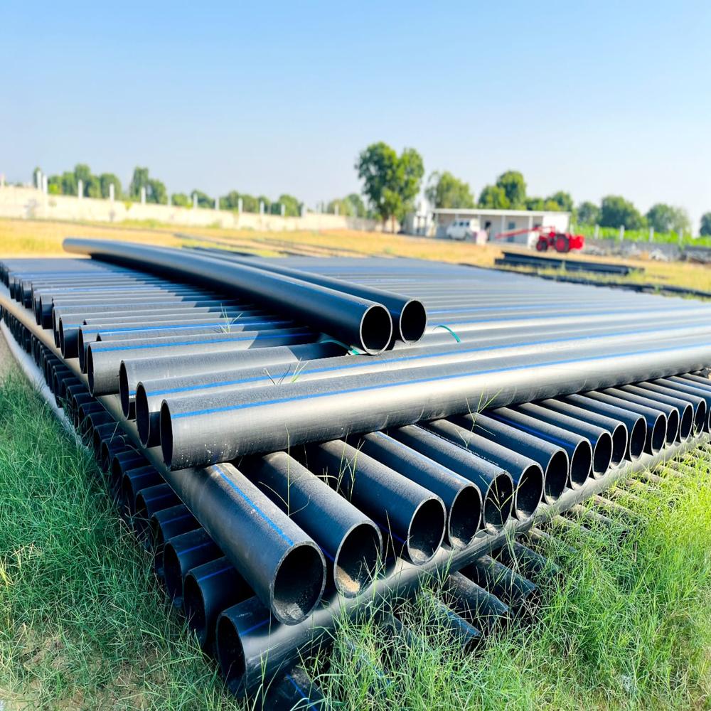 Sdr-13.6 250mm High Density Polyethylene Pipe - Color: Black