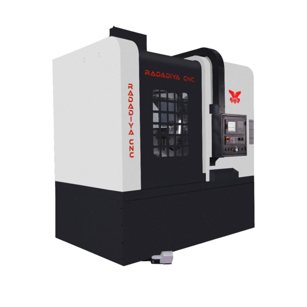 Cnc Vtl Turning Machine - Color: White