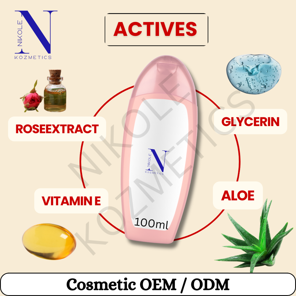 Rose Floral Shower Gel