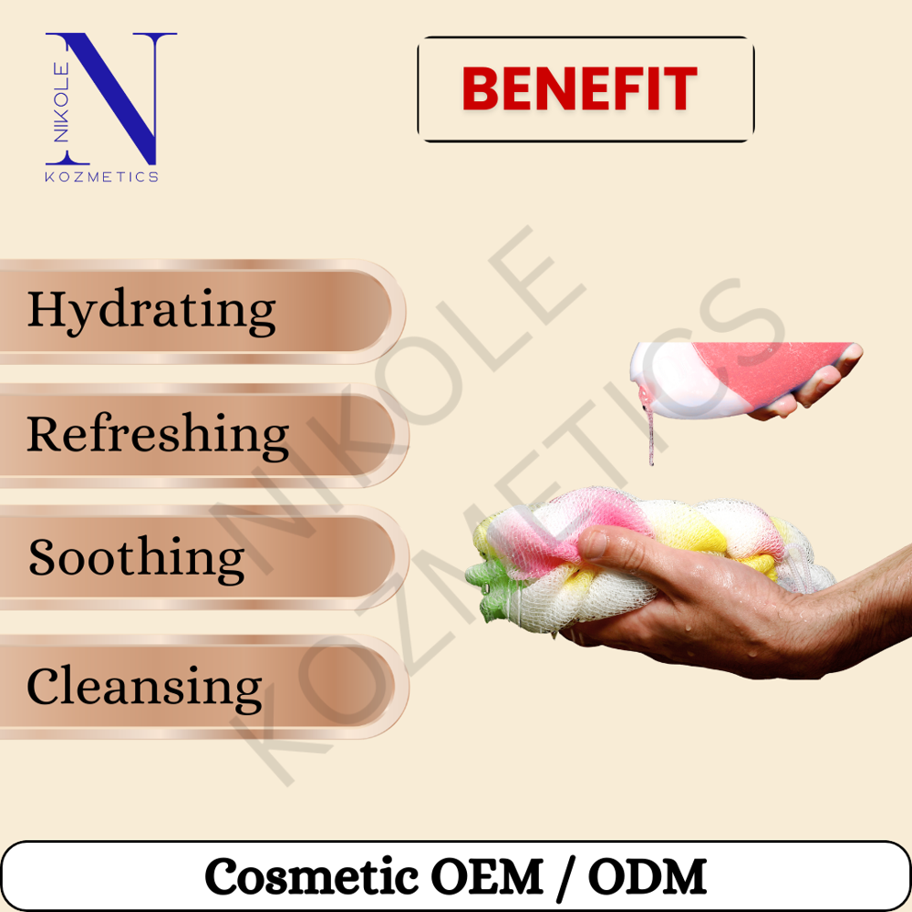 Rose Floral Shower Gel