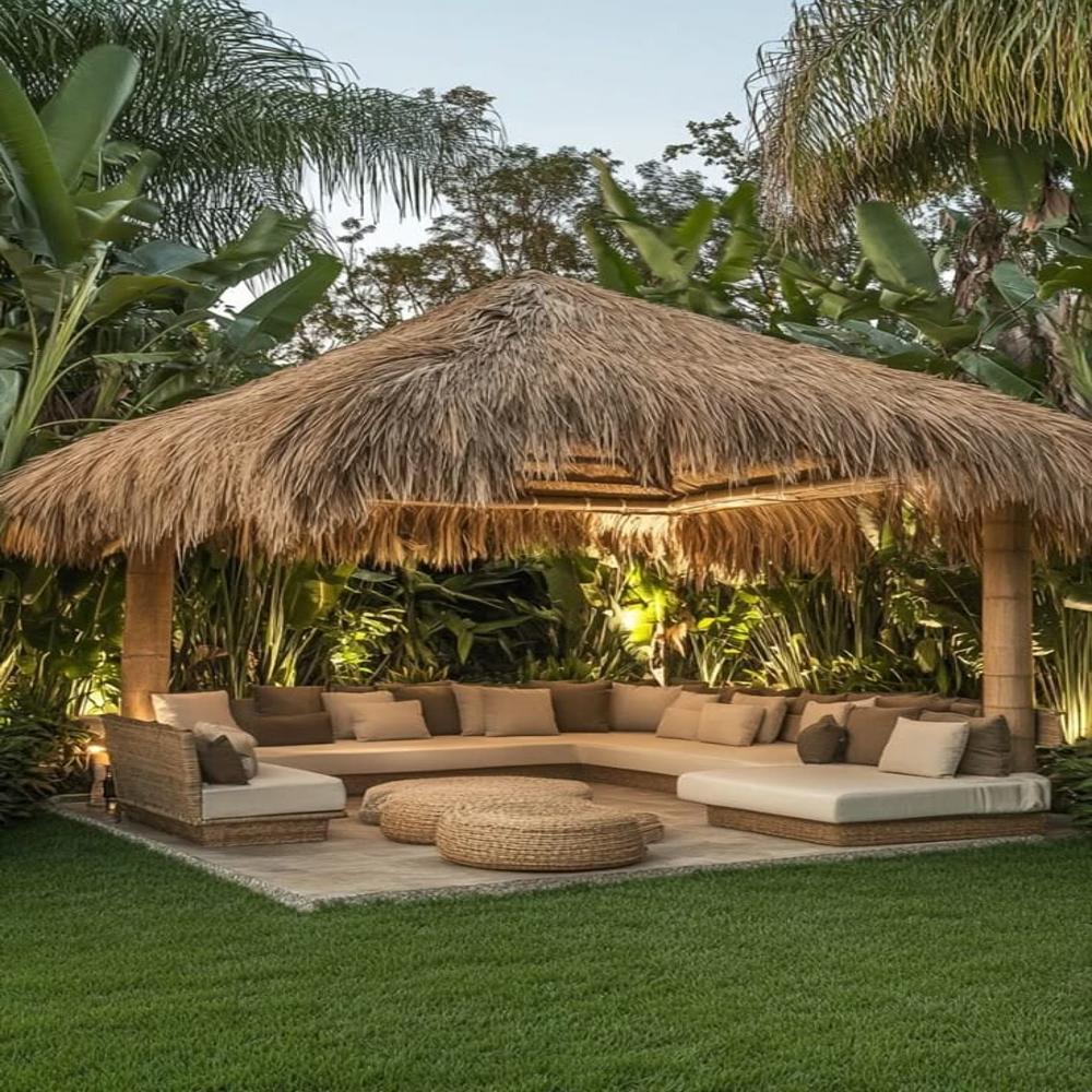 Boho Thatch Grass Roof