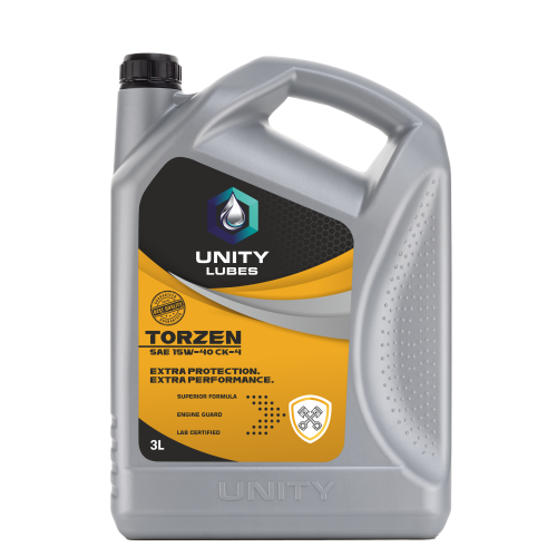 Unity Torzen 15W-40 Ck-4 3Ltr - Application: Heavy Duty Diesel Engines