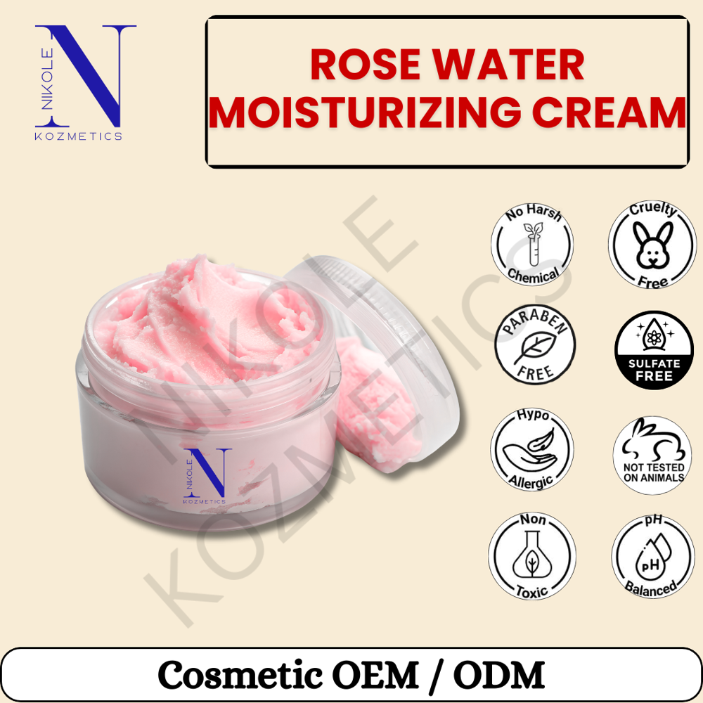 Rose Water Moisturizing Cream
