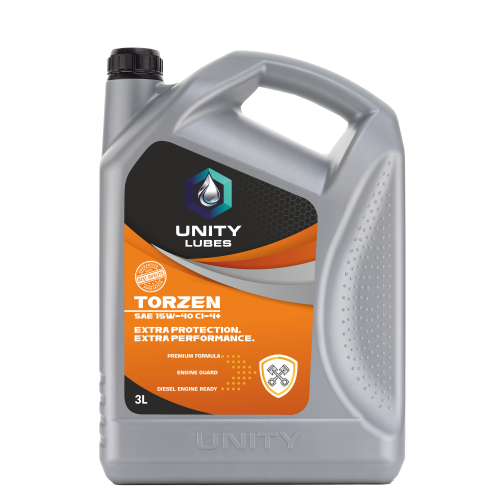 Unity Torzen 15W-40 Ci-4Plus 3Ltr - Application: Automotive Diesel Engine Lubrication