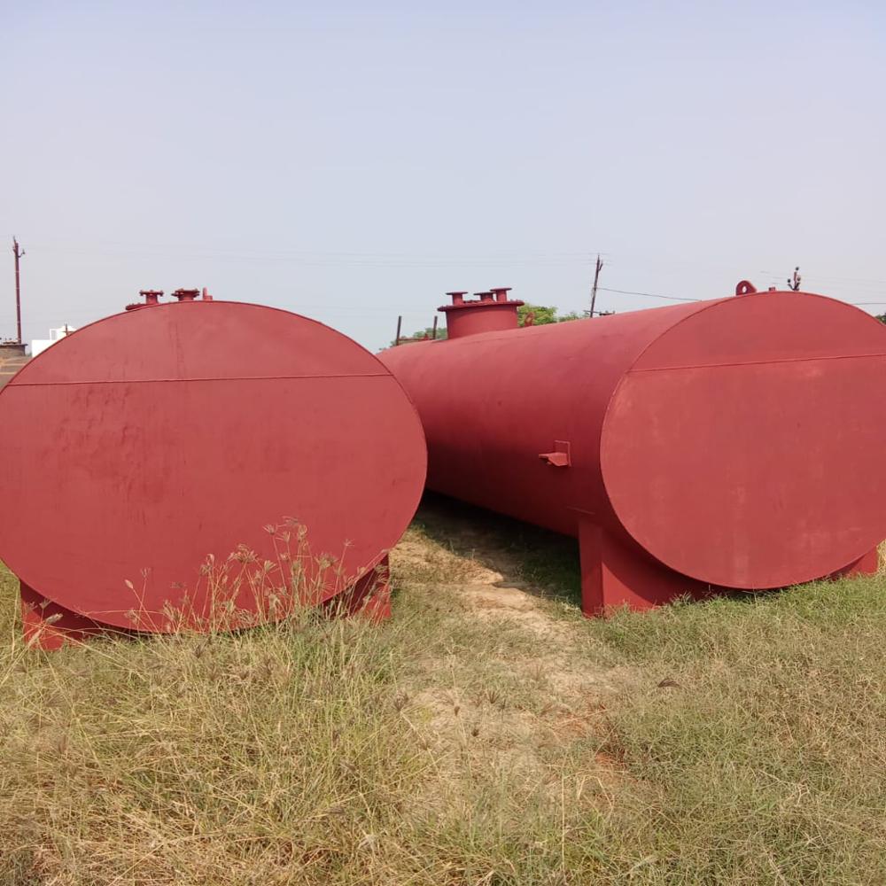 25Kl Chemical Tank With Saddle - Capacity: 25000 Ltr