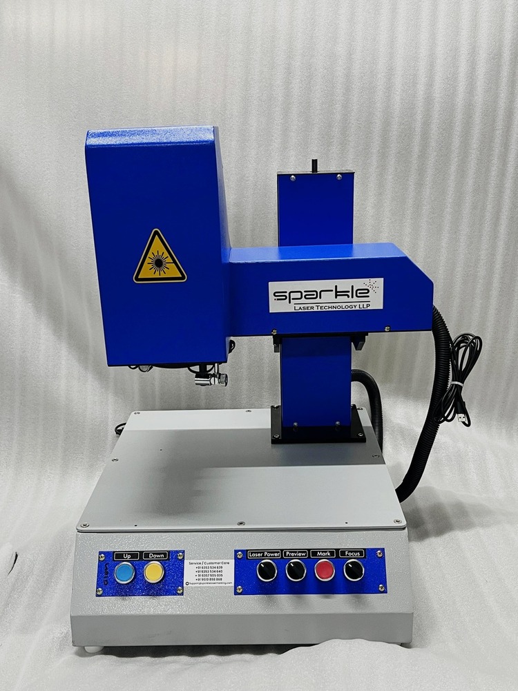 Laser Hallmarking Silver Jewellery Ozone CCD Machine