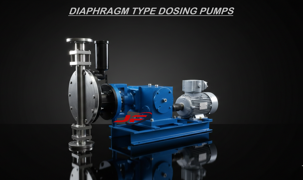 Plunger Type Dosing Pump - Color: Blue