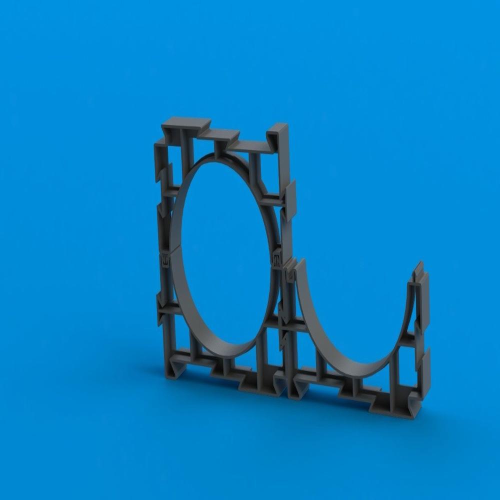 White Pipe Spacer