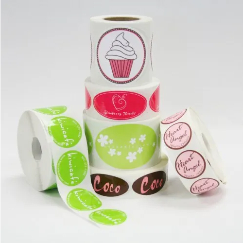 Pre Printed Label - Color: Multi Colour