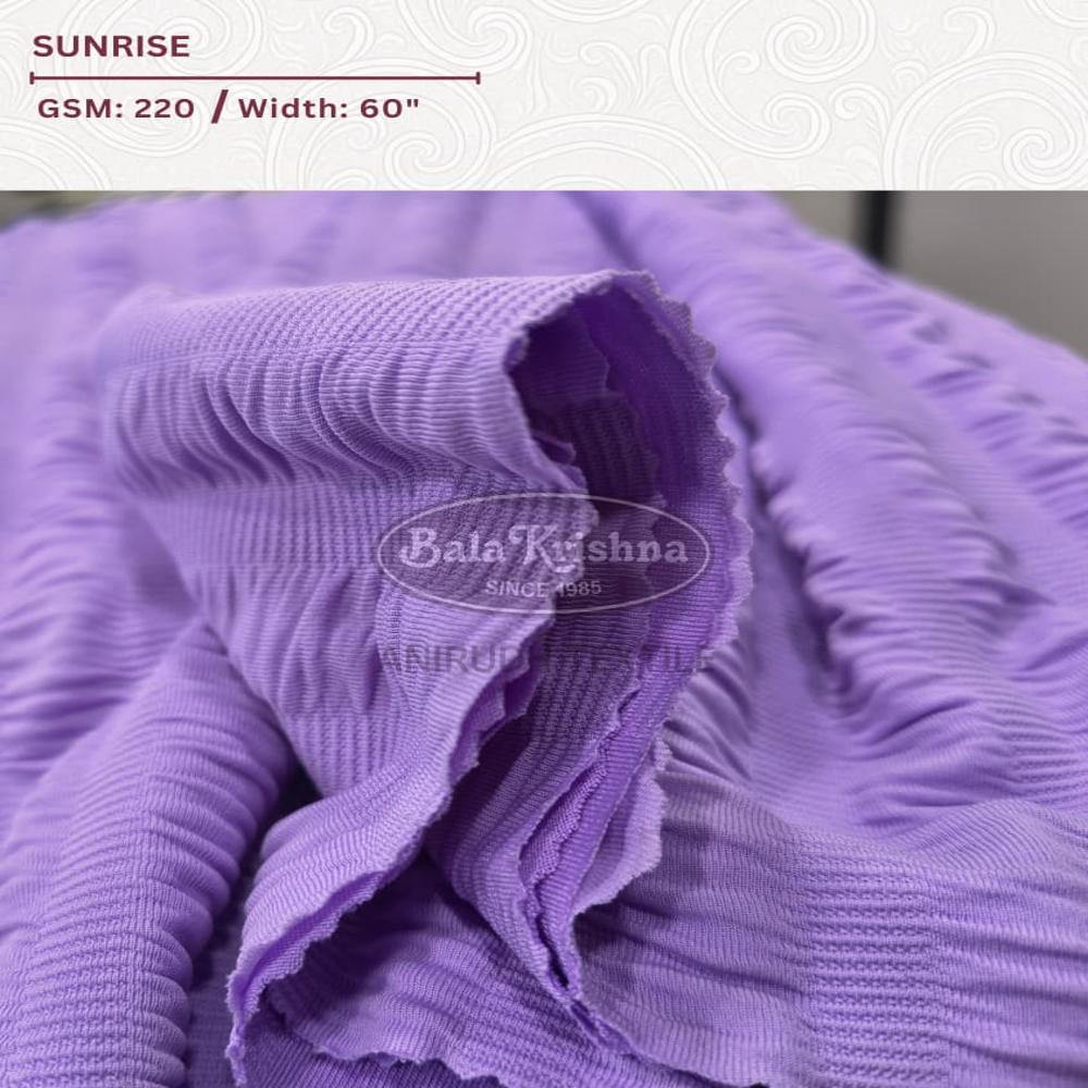 Sunrise polyester Lycra  Fabric 